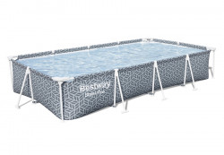 Каркасный бассейн 366 х 201 х 66 см Steel Pro Frame Pool Bestway 561FV, фильтрующий насос