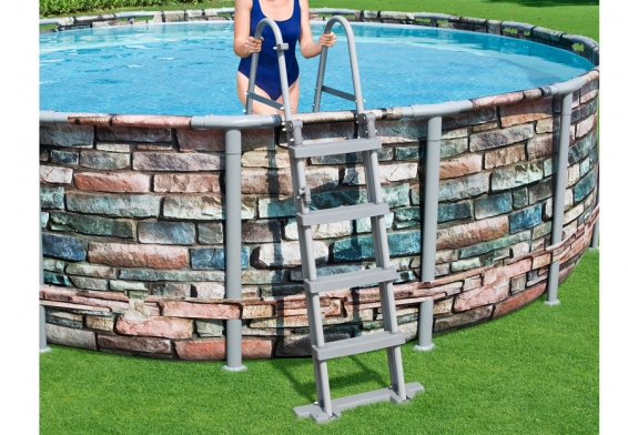   427  122  Power Steel Round Pool Bestway 56993,  , , 