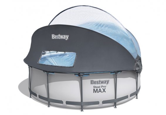   366  100  Steel Pro Max Frame Pool Bestway 5619N,  , , 