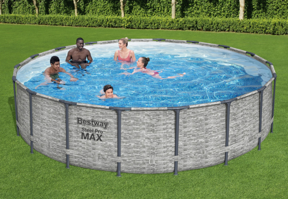   549  122  Steel Pro Max Frame Pool Bestway 5618Y,  , , 