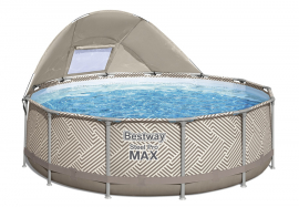   396  107  Steel Pro Max Frame Pool Bestway 561FY,  , , , 