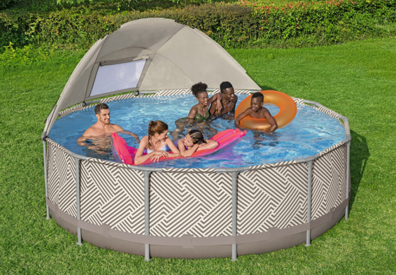   396  107  Steel Pro Max Frame Pool Bestway 561FY,  , , , 