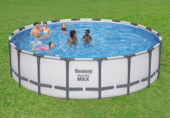   549  132  Steel Pro Max Frame Pool Bestway 561FJ,  , , 