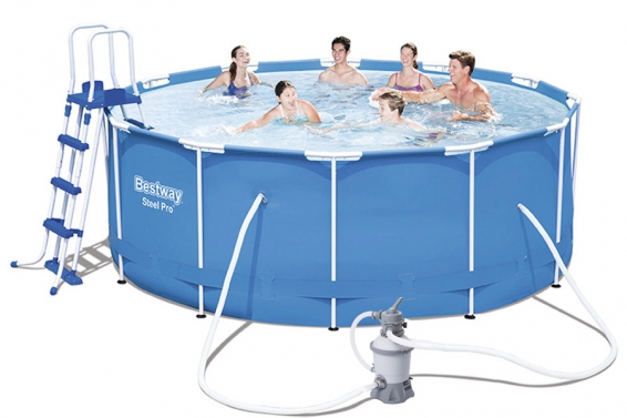   366  122  Steel Pro Frame Pool Bestway 56414,   , , 