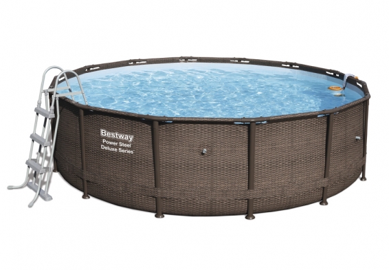   427  107  Power Steel Deluxe Series Pool Bestway 56664,  , , 