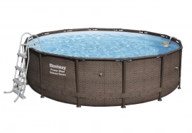   427  107  Power Steel Deluxe Series Pool Bestway 56664,  , , 