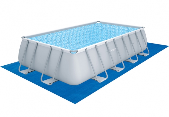   488  274  122  Power Steel Rectangular Frame Pool Bestway 56390,   , , 