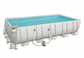   671  366  132  Power Steel Rectangular Frame Pool Bestway 56470,  , , 