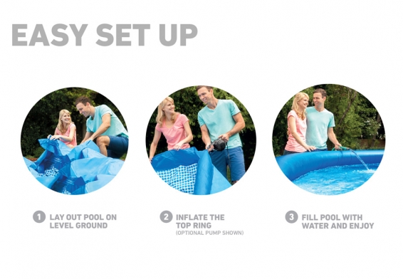   366  91  Easy Set Pool Intex 28144NP