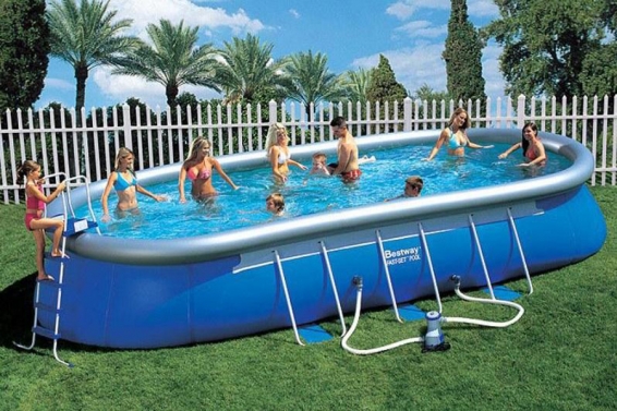    732  366  122  Oval Fast Set Pool Bestway 56125,  , , 