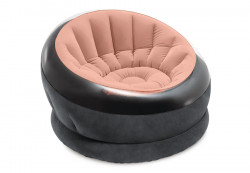 Надувное кресло Empire Chair Intex 68582NP, цвет пудровый, без насоса