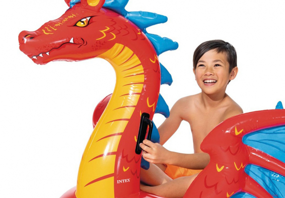    Magical Dragon Ride-On Intex 57577NP